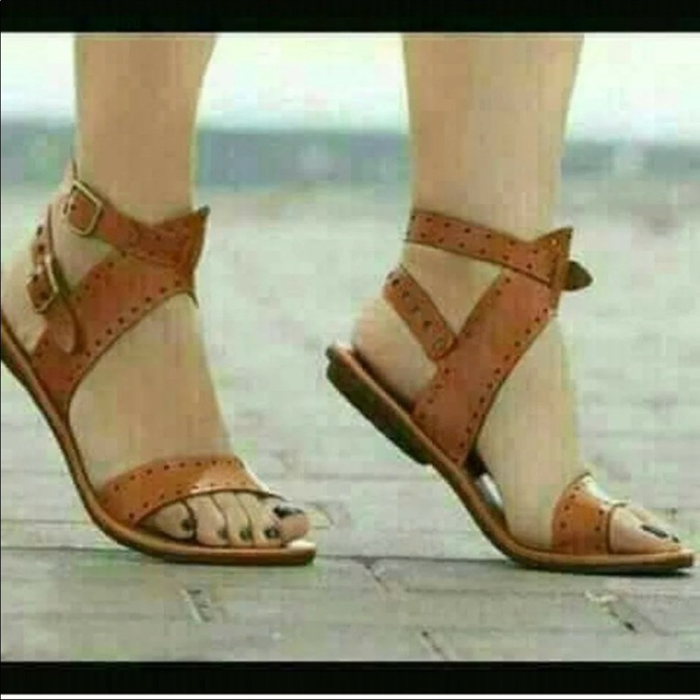 Brown sandals